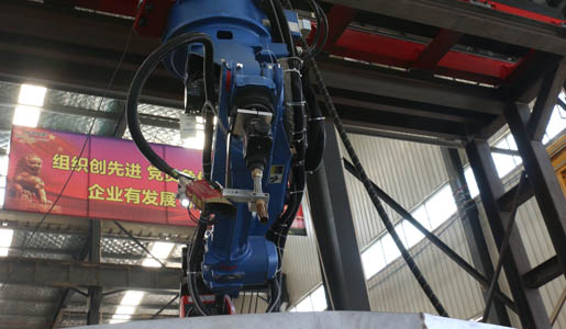 罐体内缝焊接机械人