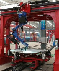 封头增强筋焊接机械人