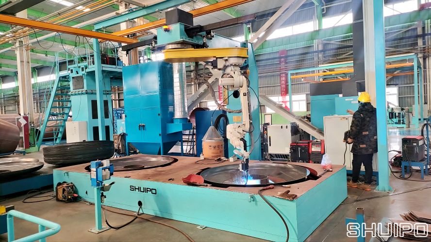 4封头增强筋焊接机械人.